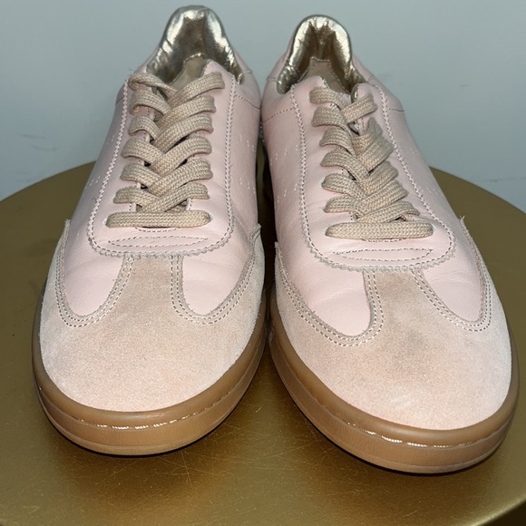 Zespa Aix-en-Provence Sneakers athletic Shoes Pink Blush Leather Size 41 - Picture 2 of 9